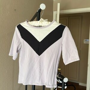 Kids' Black and White Top